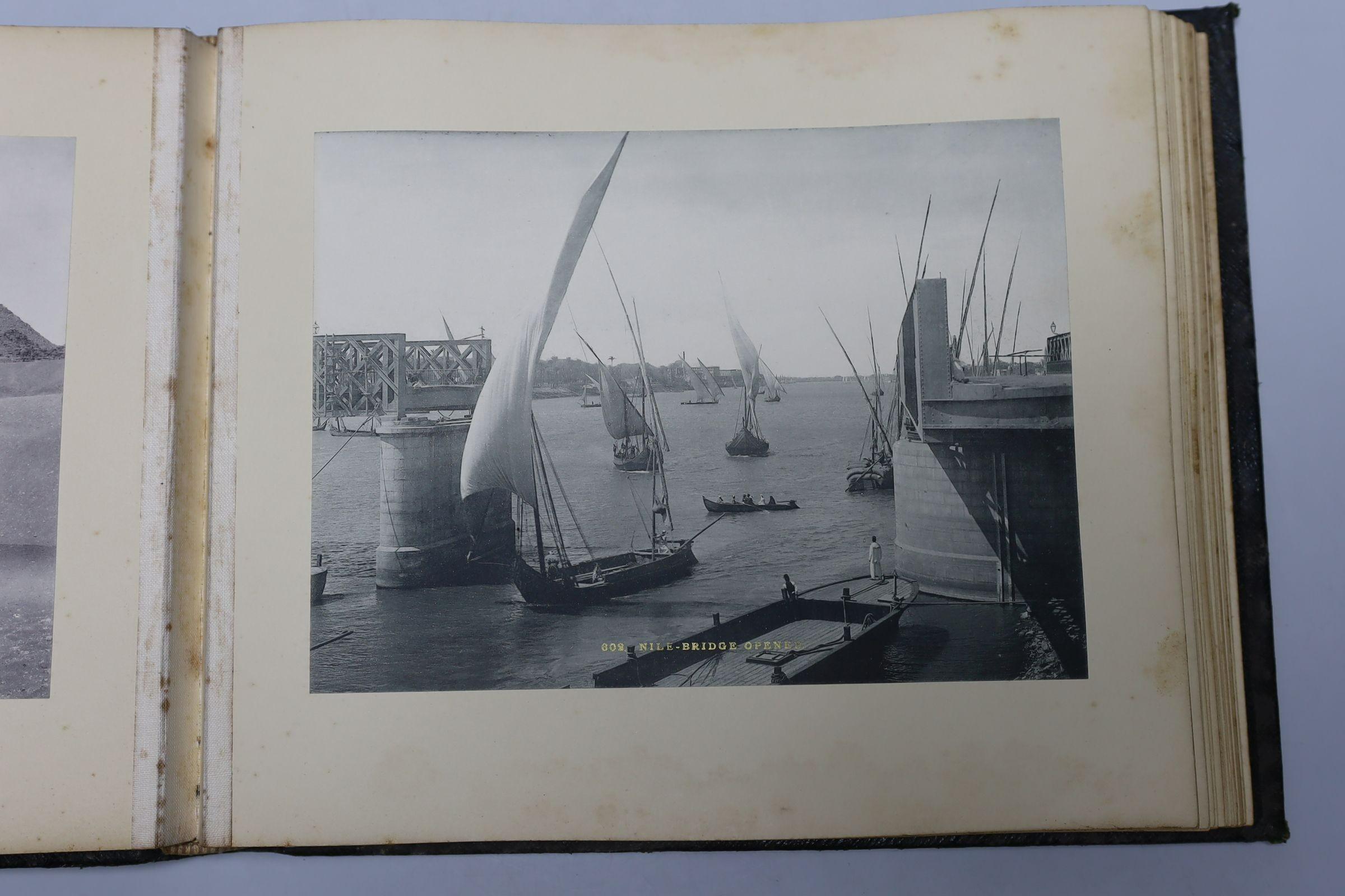 A quantity of various photograph albums relating to the travel’s of the Muir family, to include mostly early 20th century Egypt, Albania, Greece, etc.